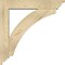 Ekena Millwork Thorton Traditional Rough Sawn Bracket w/ Offset Brace, Douglas Fir, 6"W x 30"D x 30"H BKT0604X30X30THR01RDF - alternate 4